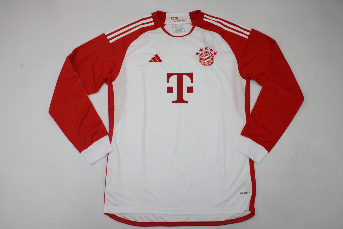 AAA Quality Bayern Munich 23/24 Home Long Soccer Jersey